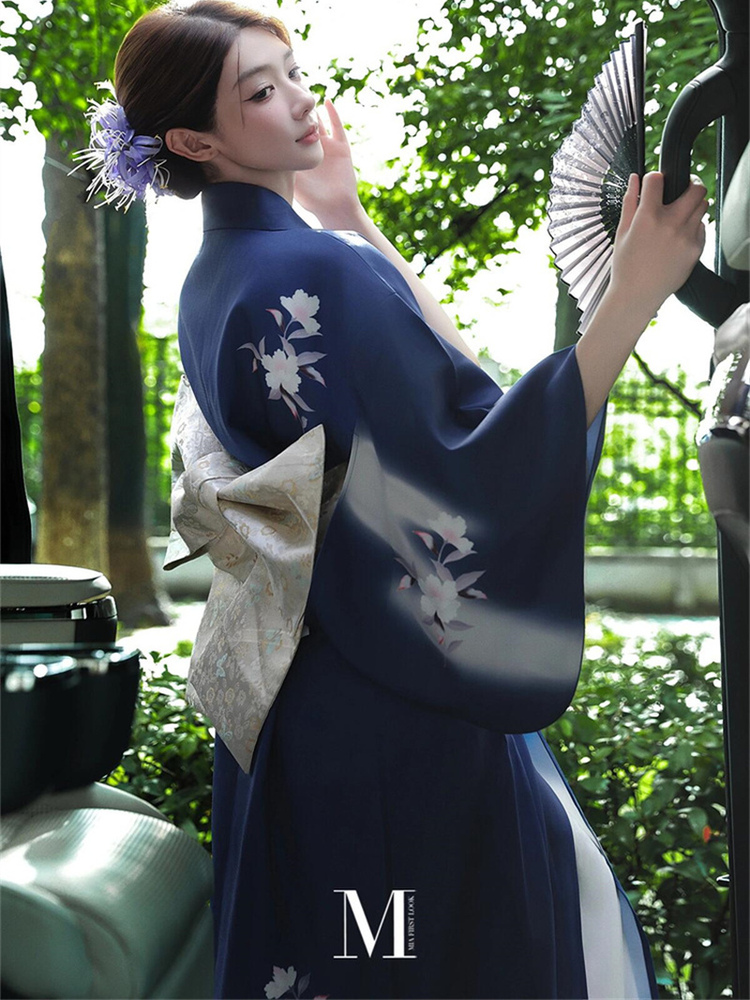 Ethnic Wear Model Fashion - Version améliorée du kimono japonais traditionnel,
