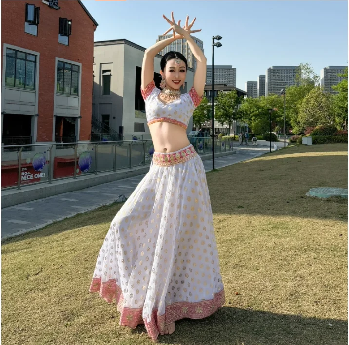 Salwar Kameez Set - Costume de danse du Xinjiang pour