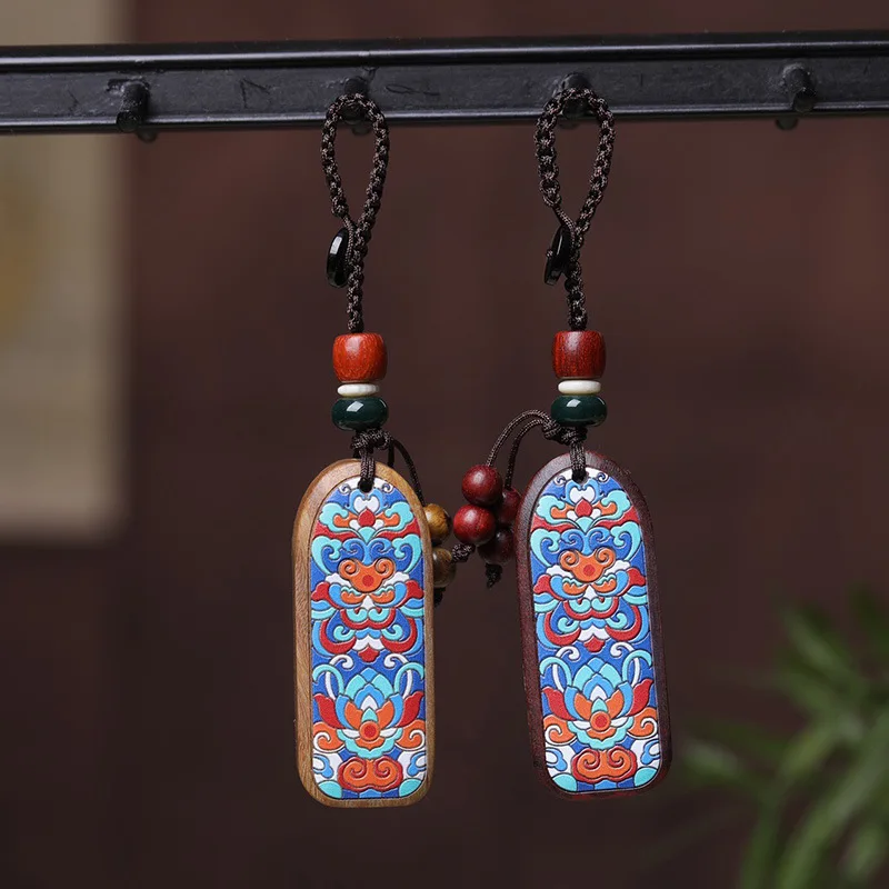 Ethnic Fashion Meaning - All Well-Pendentif de peinture en bois