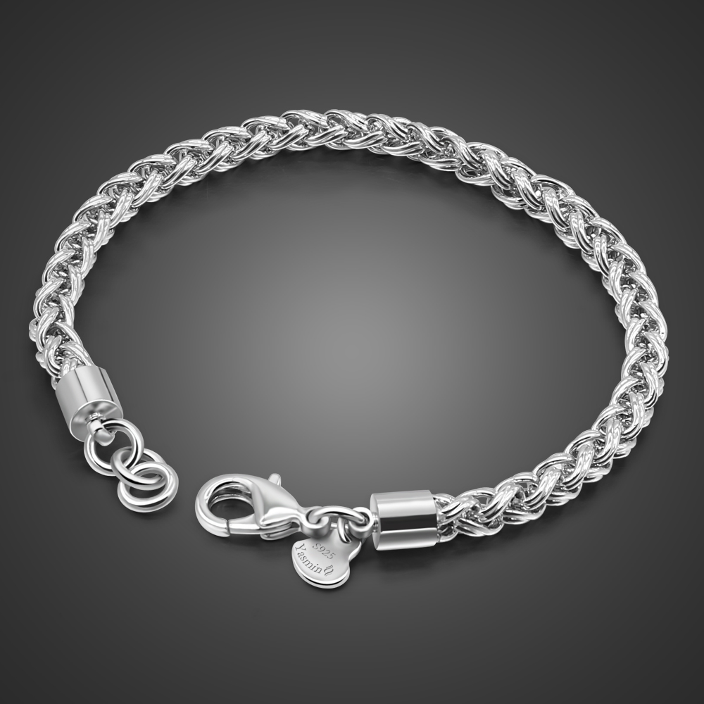 Ethnic Wear In Fashion - Bracelet en argent sterling 925 massif