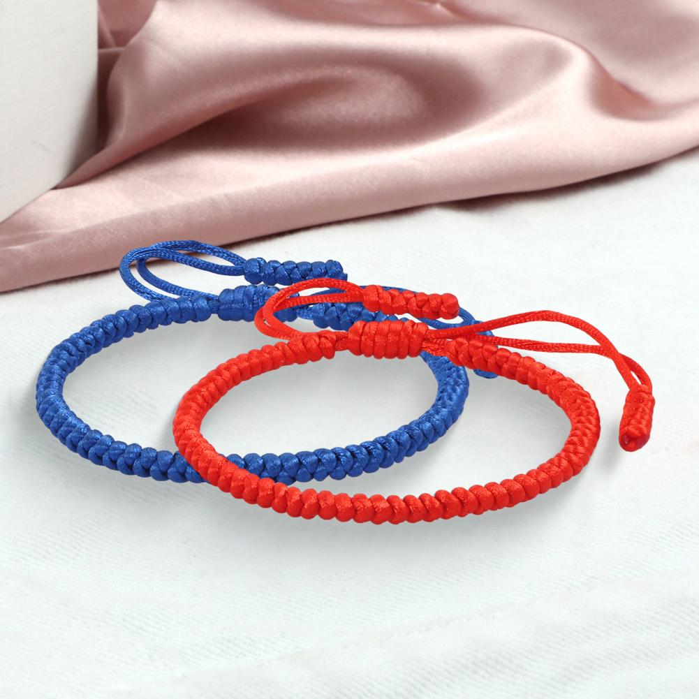 Ethnic Fashion Meaning - Bracelet Tressé à la Main Réglable,