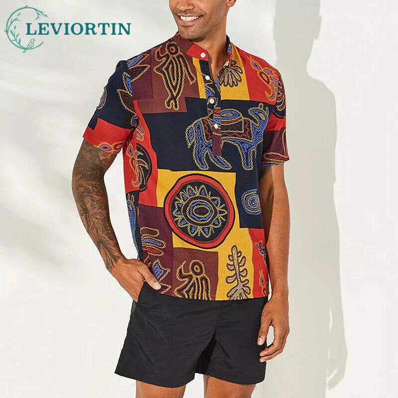 Men'S Ethnic Fashion Trends - 2025 été nouveau style ethnique européen