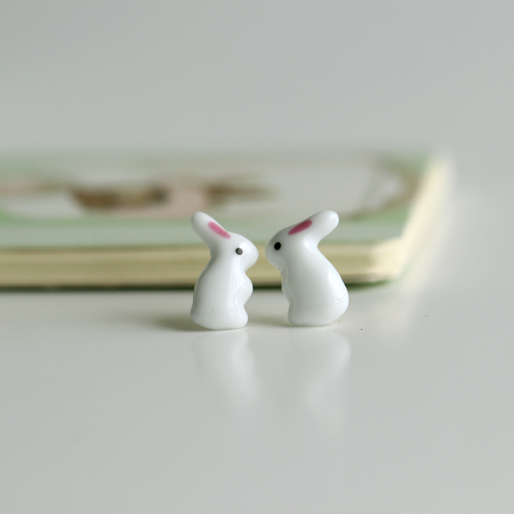 Ethnic Fashion Boutique - Boucles d'oreilles en céramique de style