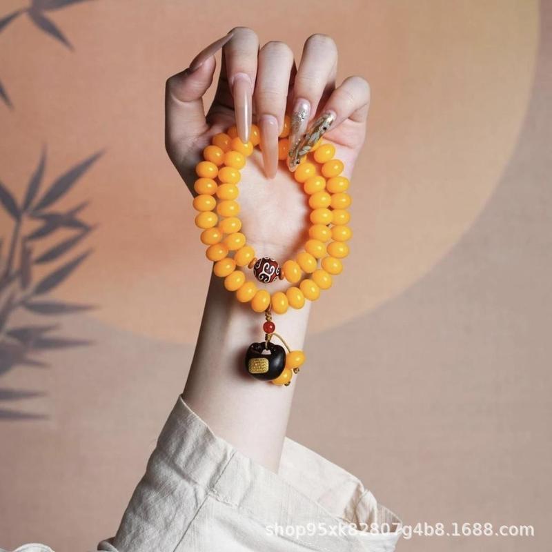 Bracelet perlé multi-boucles D - Men'S Ethnic Fashion Trends avis et prix