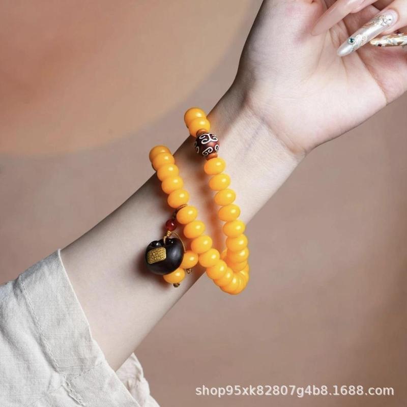 Bracelet perlé multi-boucles D - Men'S Ethnic Fashion Trends avis et prix