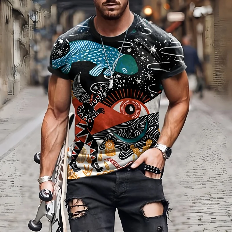 T-shirts à motifs ethniques vi - Men'S Ethnic Fashion Trends avis et prix