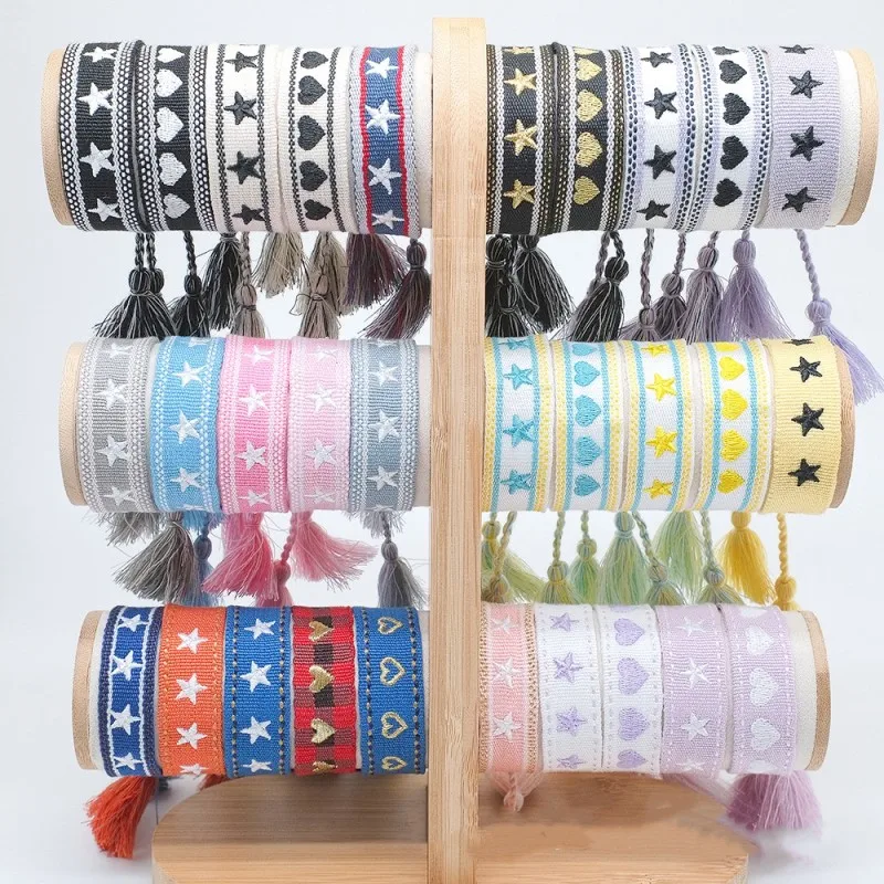Bracelet avec Logo étoile brod - Ethnic Fashion Logo avis et prix