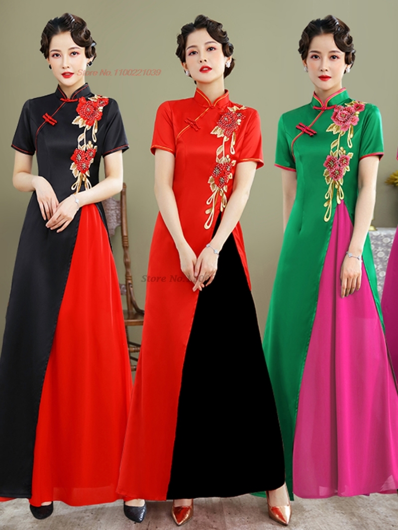 Robe traditionnelle vietnamien - Ao Dai Vietnam Dress avis et prix