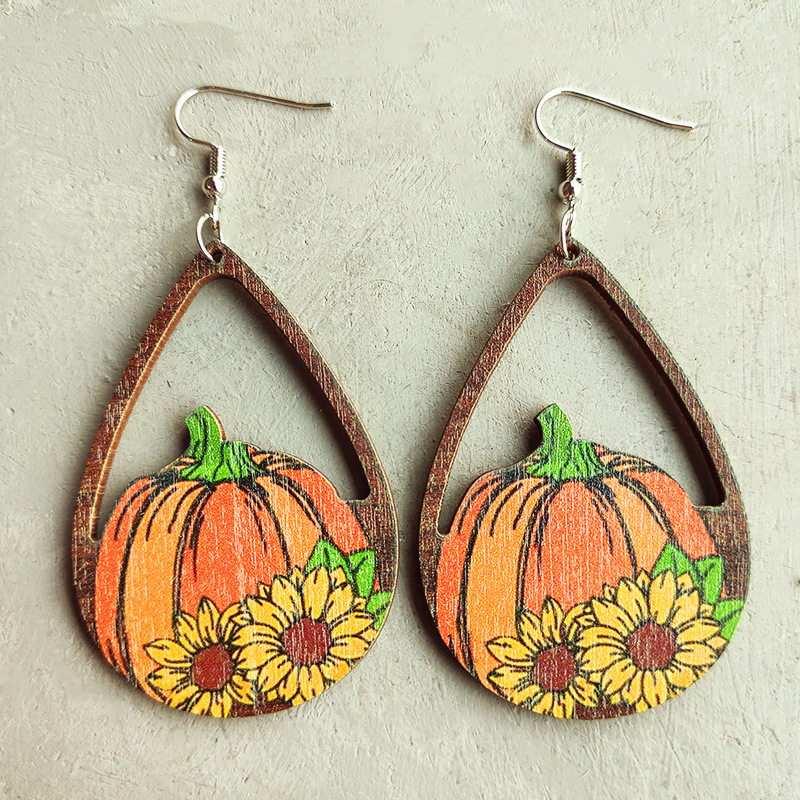 Boucles d'oreilles en bois tou - Ethnic Fashion Boutique avis et prix