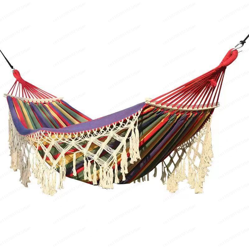 Hamac à franges de style bohèm - Ethnic Styling Tips avis et prix