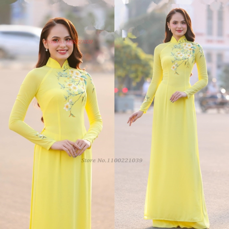  Robe traditionnelle ao dai a - Ao Dai Vietnam Dress avis et prix