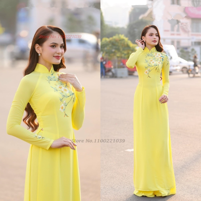  Robe traditionnelle ao dai a - Ao Dai Vietnam Dress avis et prix