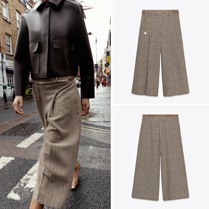 Taille haute ample Plaid longu - Ethnic Clothing & Online Fashion Store Khaadi Pk avis et prix