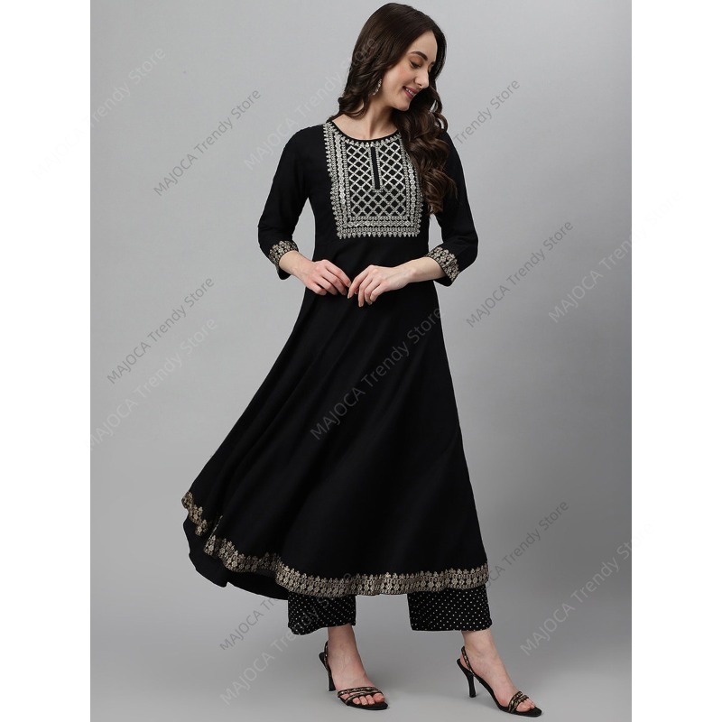 Ensemble Kurta Pantalon en Ray - Salwar Kameez Set avis et prix