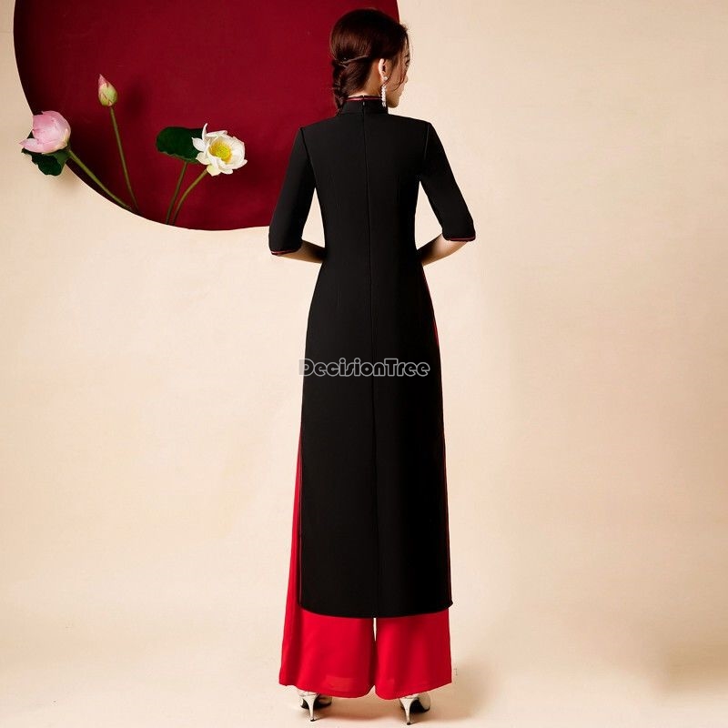 Qipao de scène 2026 pour perfo - Ao Dai Vietnam Dress avis et prix