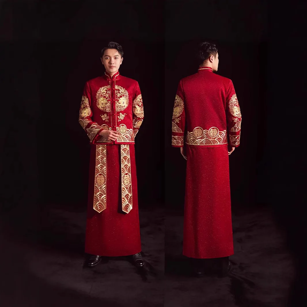 Costume de Mariage Chinois pou - Salwar Kameez Set avis et prix