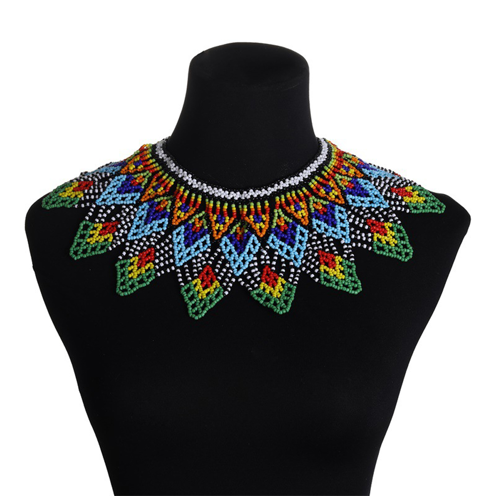 Collier bavoir en perles color - Men'S Ethnic Fashion Trends avis et prix