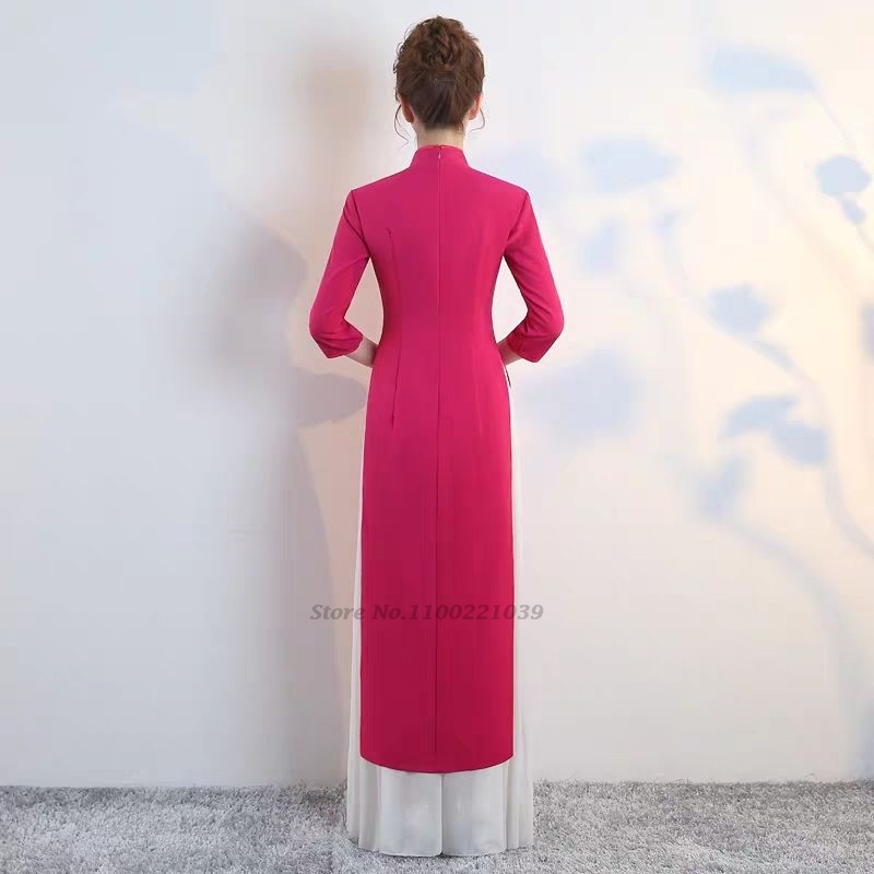 Robe vietnamienne aodai tradit - Ao Dai Vietnam Dress avis et prix